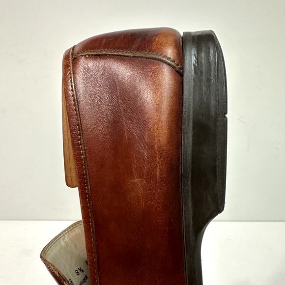 GUC Magnanni x Saks Fifth Avenue Horse Bit Loafer Chili Brown Made Portugal 8.5 - Picture 12 of 12